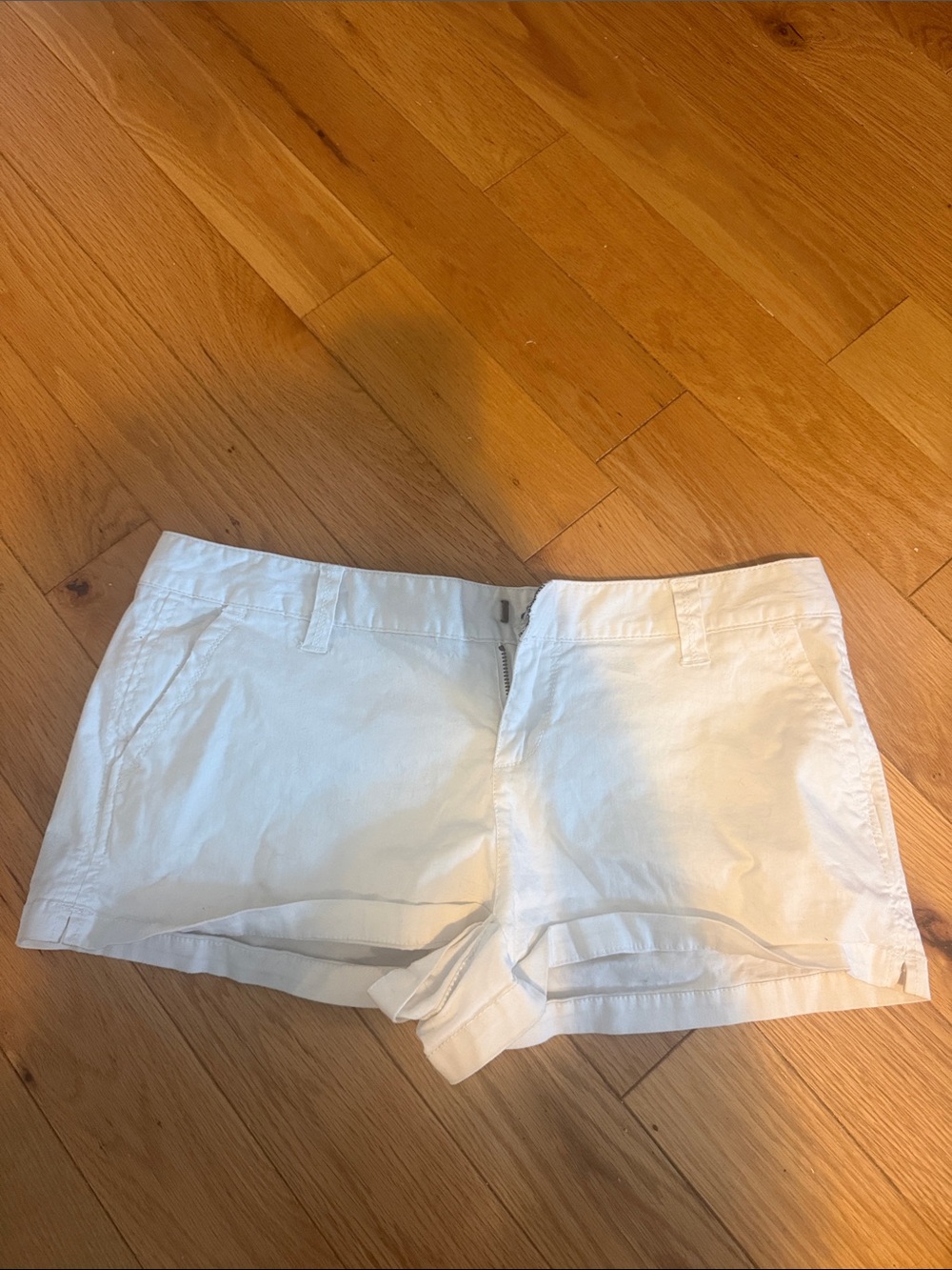 Aeropostale White Women's Jean Shorts